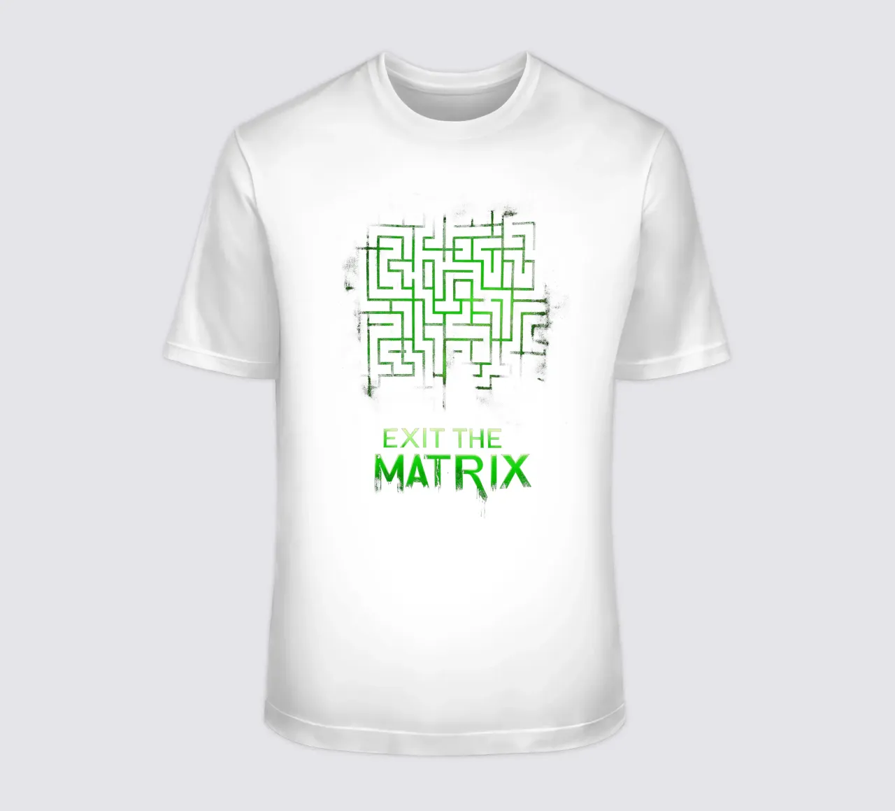 Exit The Matrix | Green & Black for Phones, Stickers, Shirts t-shirt da Autofocus