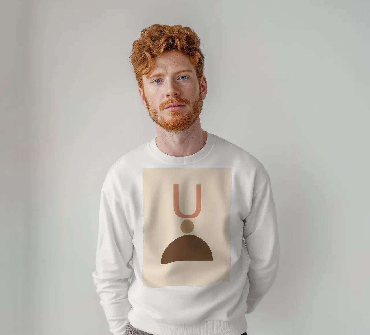Minimalist sweatshirt by LisaArtes
