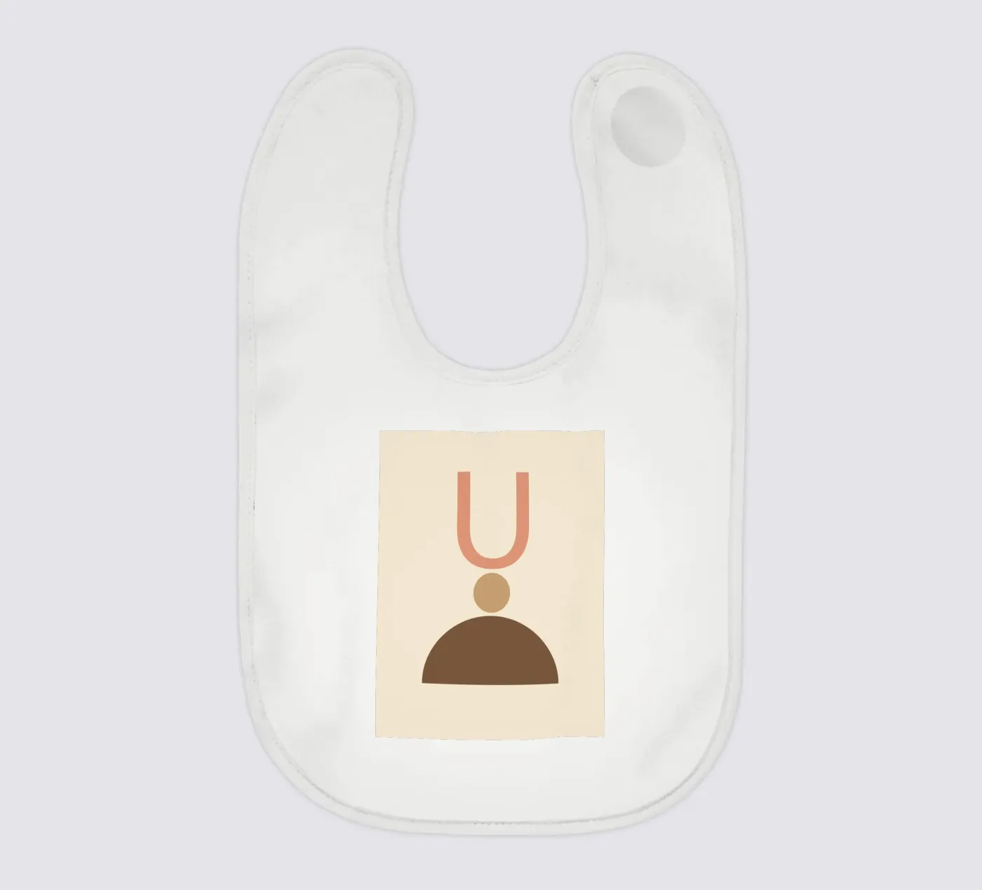 Minimalist baby slabbetje van LisaArtes