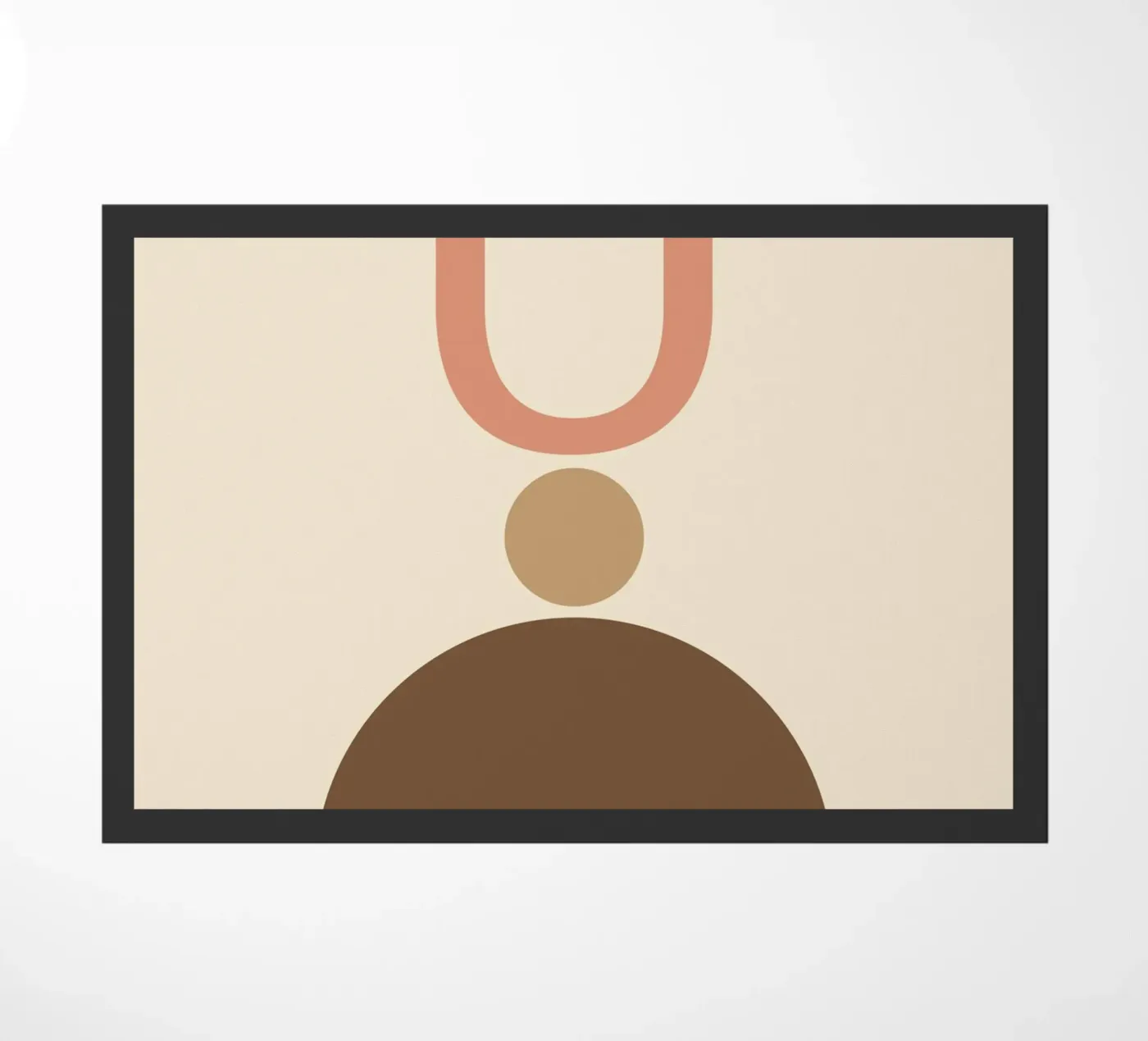 Minimalist doormat by LisaArtes