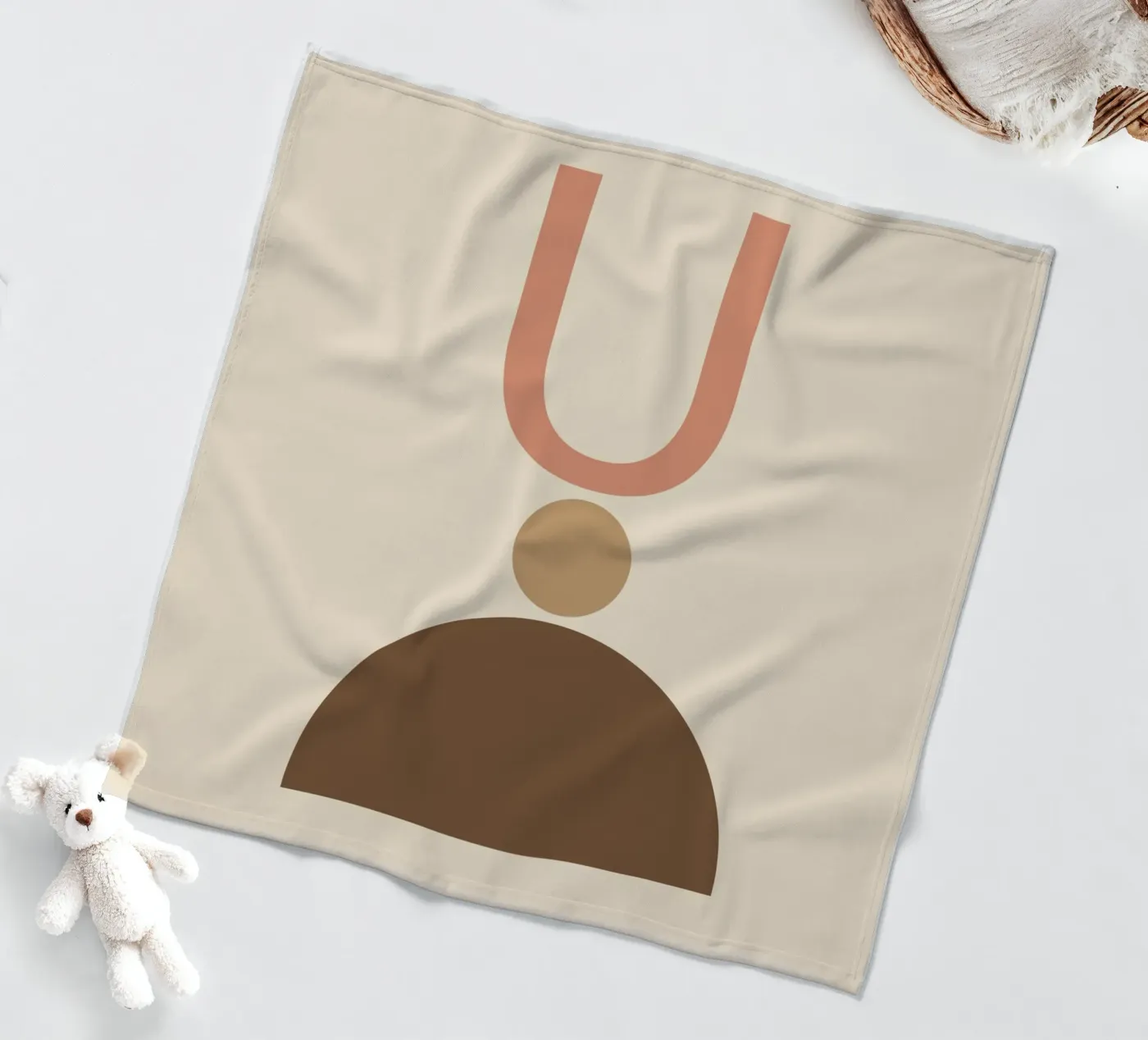 Minimalist Fleecedecke von LisaArtes