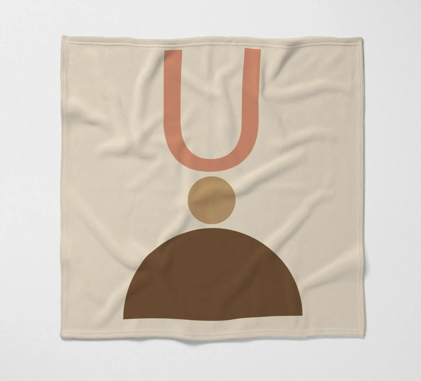 Minimalist Fleecedecke von LisaArtes