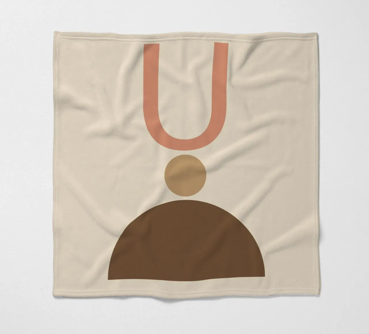 Minimalist fleecedeken van LisaArtes