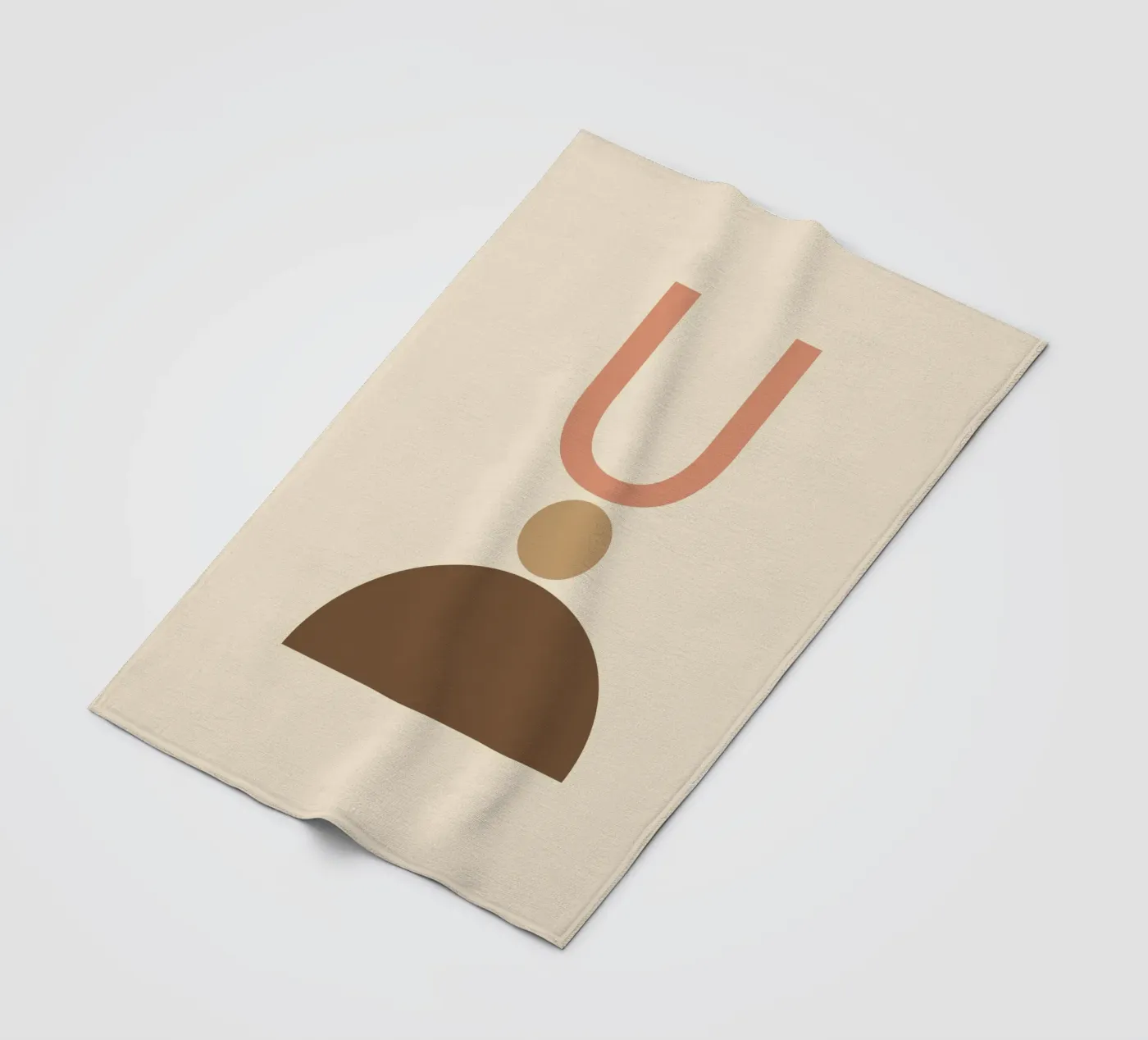 Minimalist Fleecedecke von LisaArtes