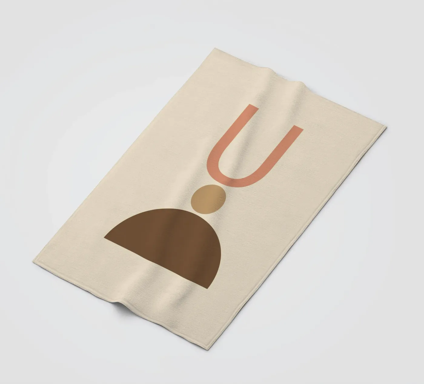 Minimalist Fleecedecke von LisaArtes