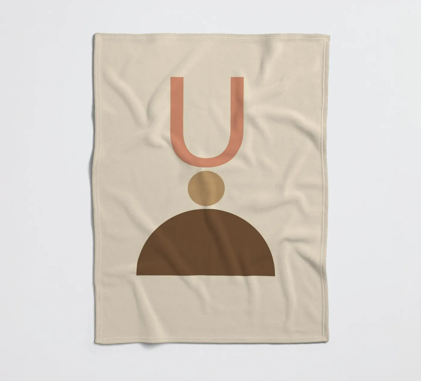 Minimalist Fleecedecke von LisaArtes