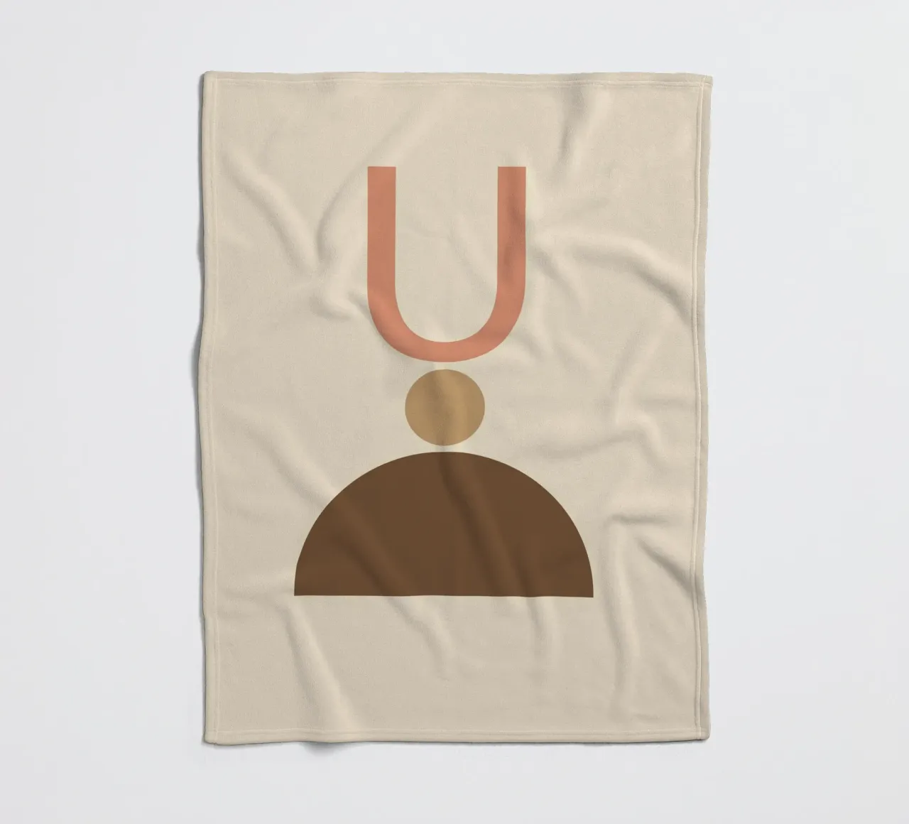 Minimalist fleecedeken van LisaArtes