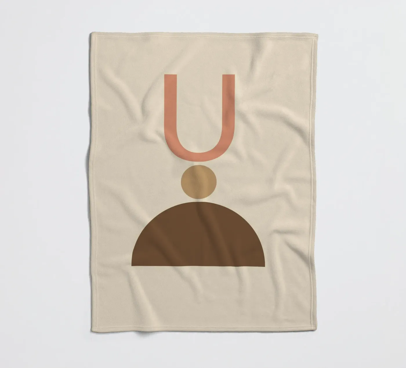 Minimalist Fleecedecke von LisaArtes