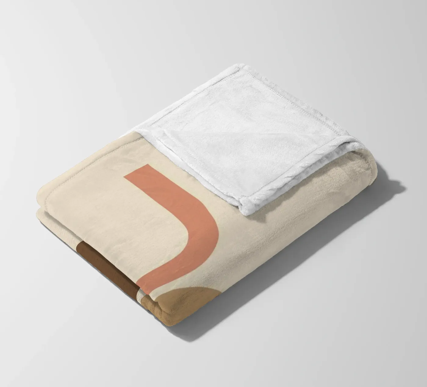 Minimalist Fleecedecke von LisaArtes