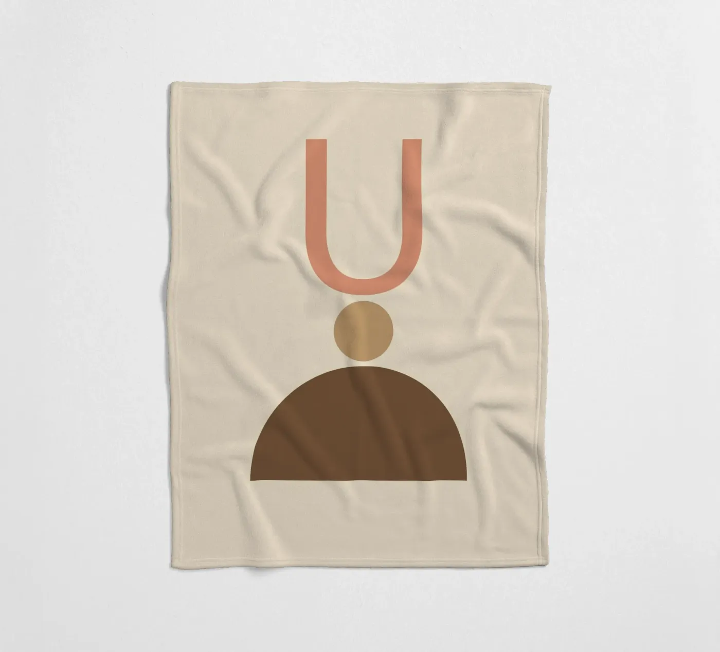 Minimalist Fleecedecke von LisaArtes