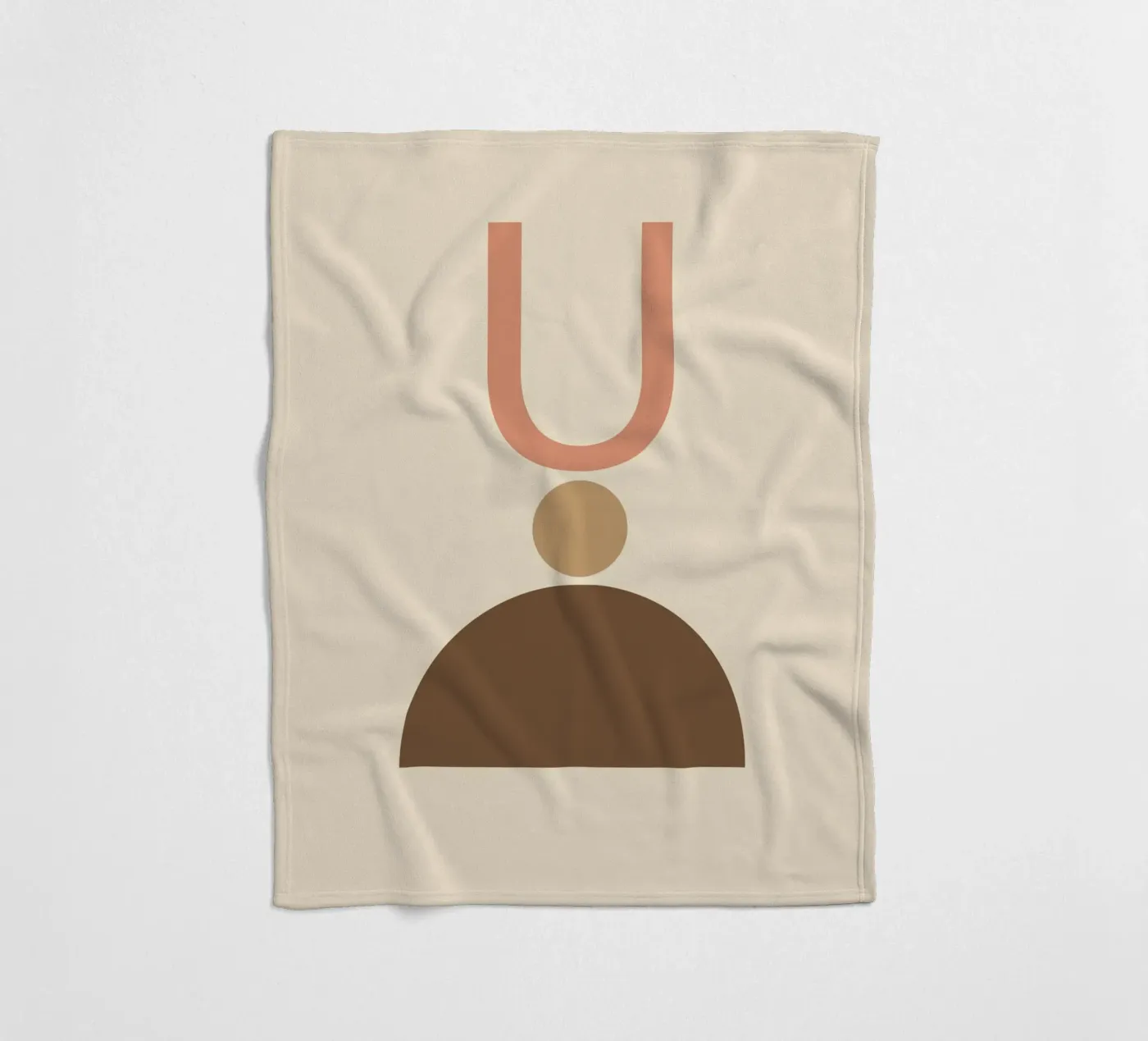 Minimalist Fleecedecke von LisaArtes