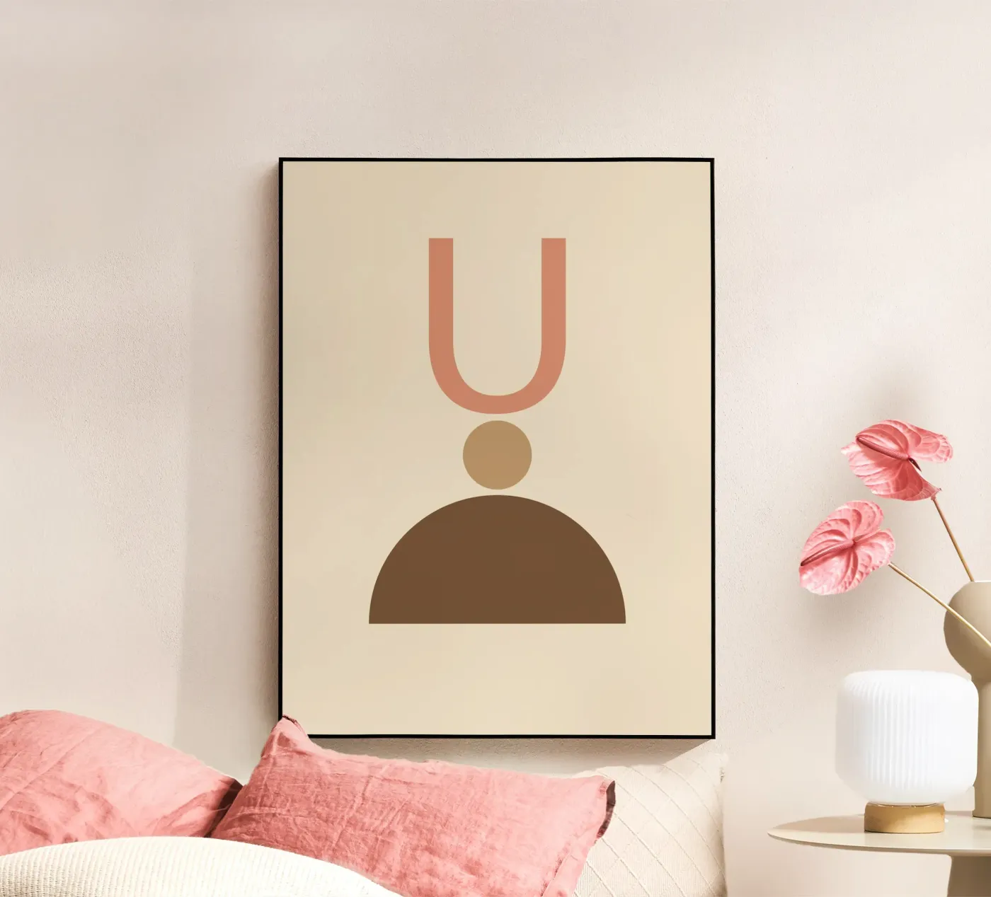 Minimalist acryl van LisaArtes