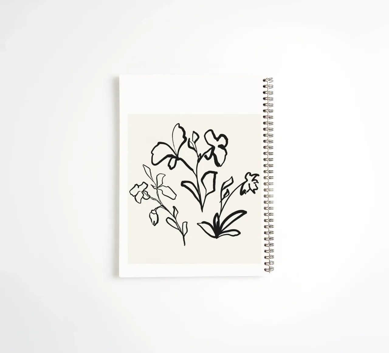Vie Simple No 40 spiral notebook by treechild