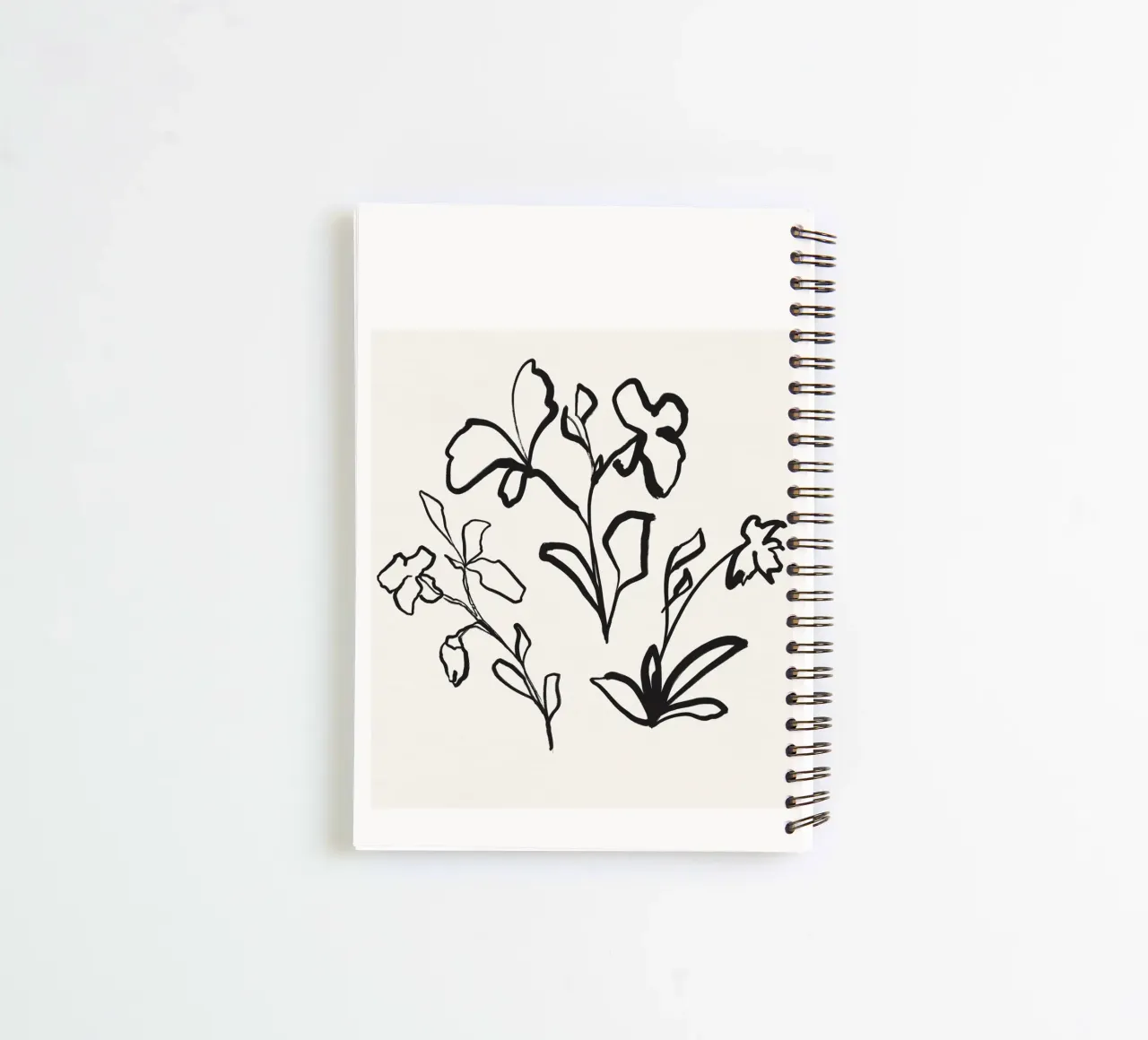 Vie Simple No 40 spiral notebook by treechild