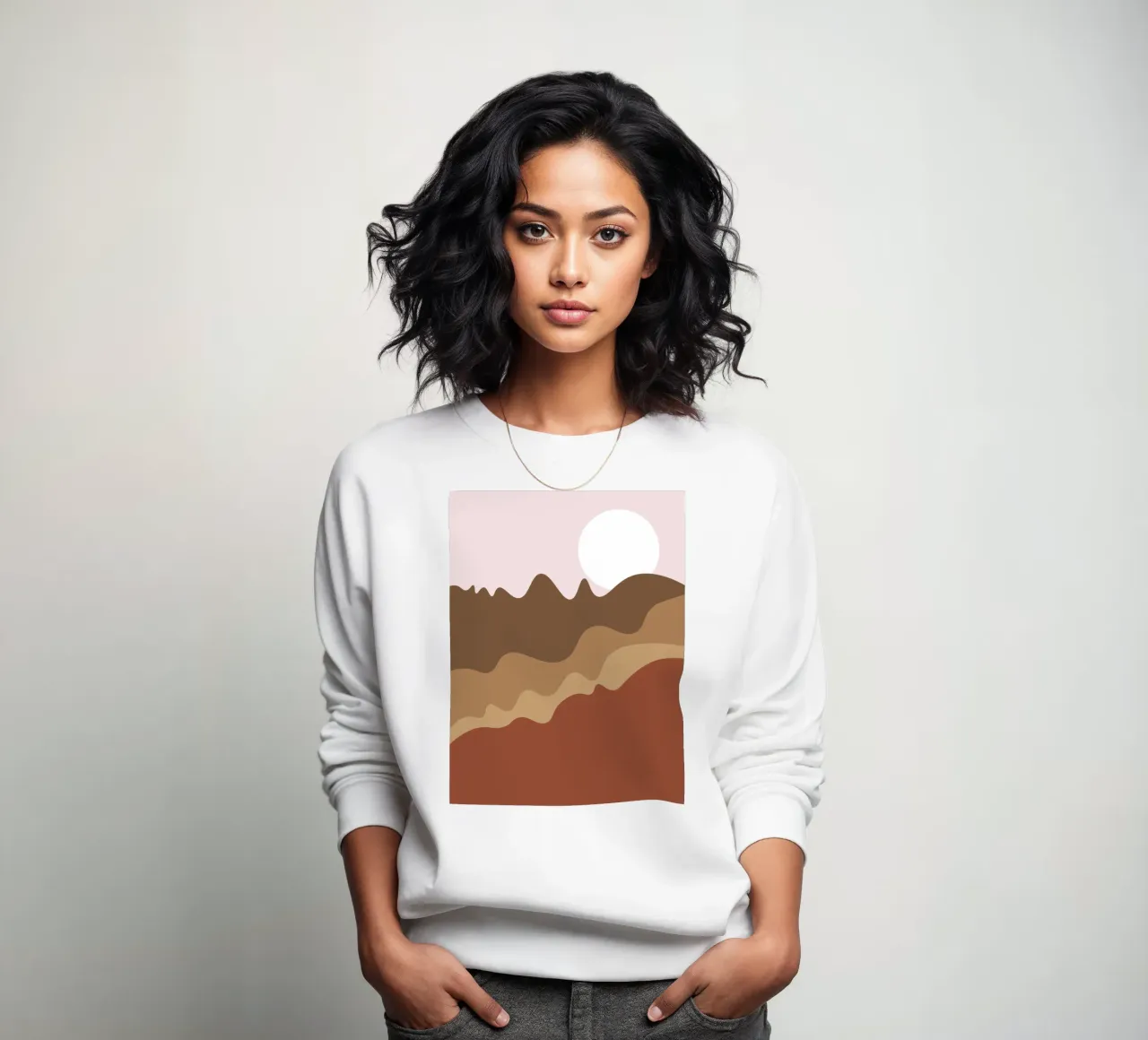 Rolling mountains felpa da LisaArtes