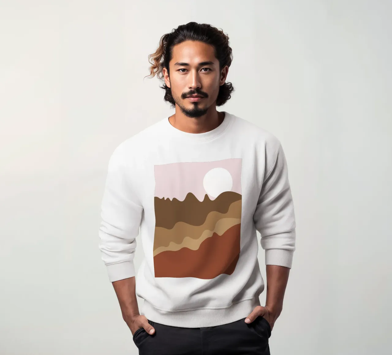 Rolling mountains felpa da LisaArtes