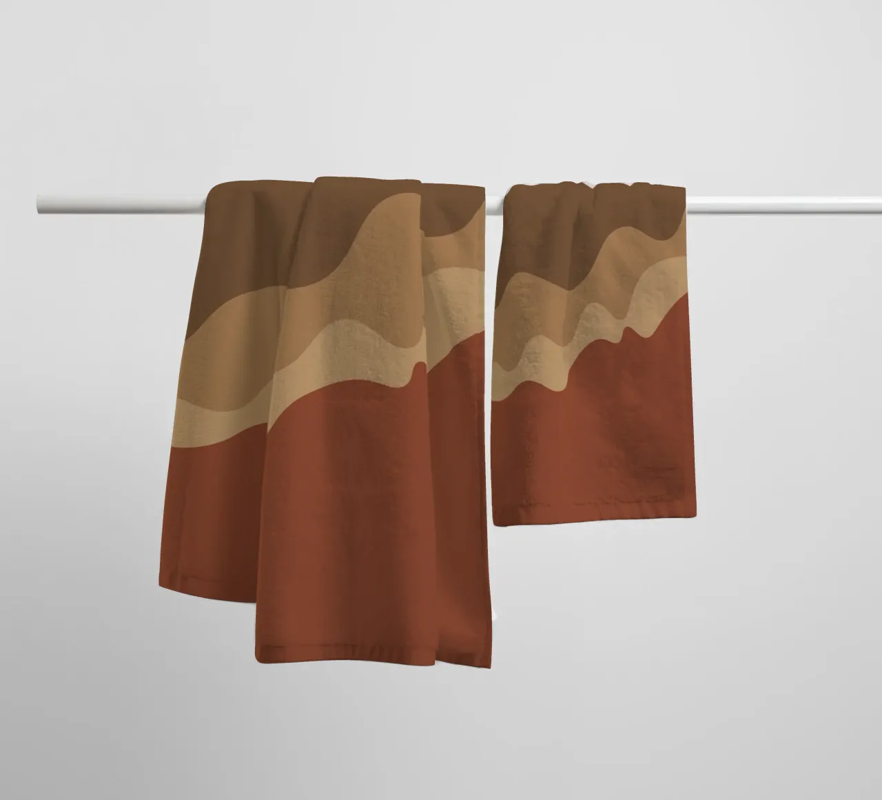 Rolling mountains asciugamano da bagno da LisaArtes