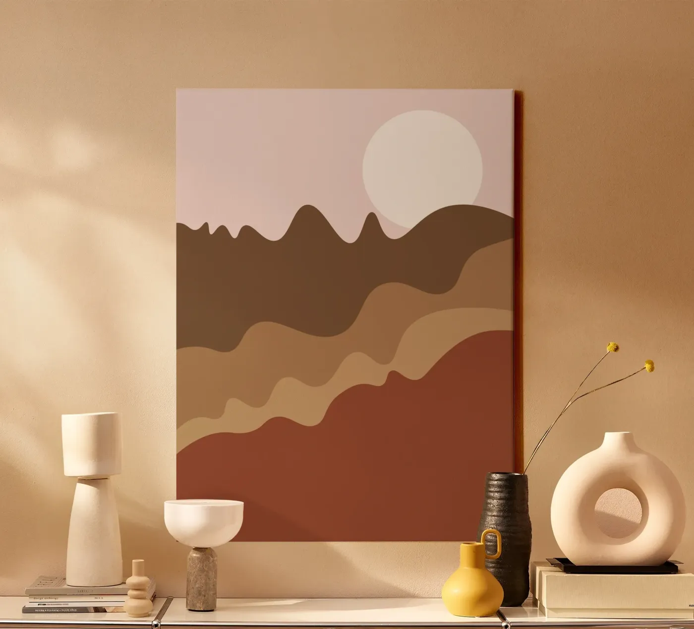 Rolling mountains tela da LisaArtes