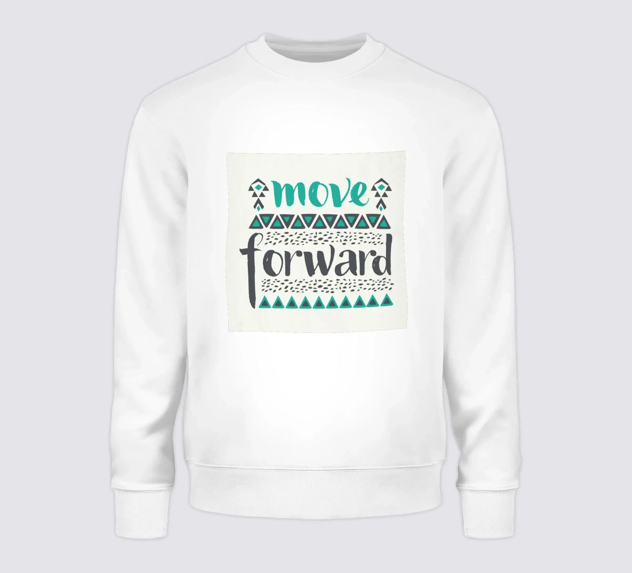 Move Forward felpa da Pom Graphic Design