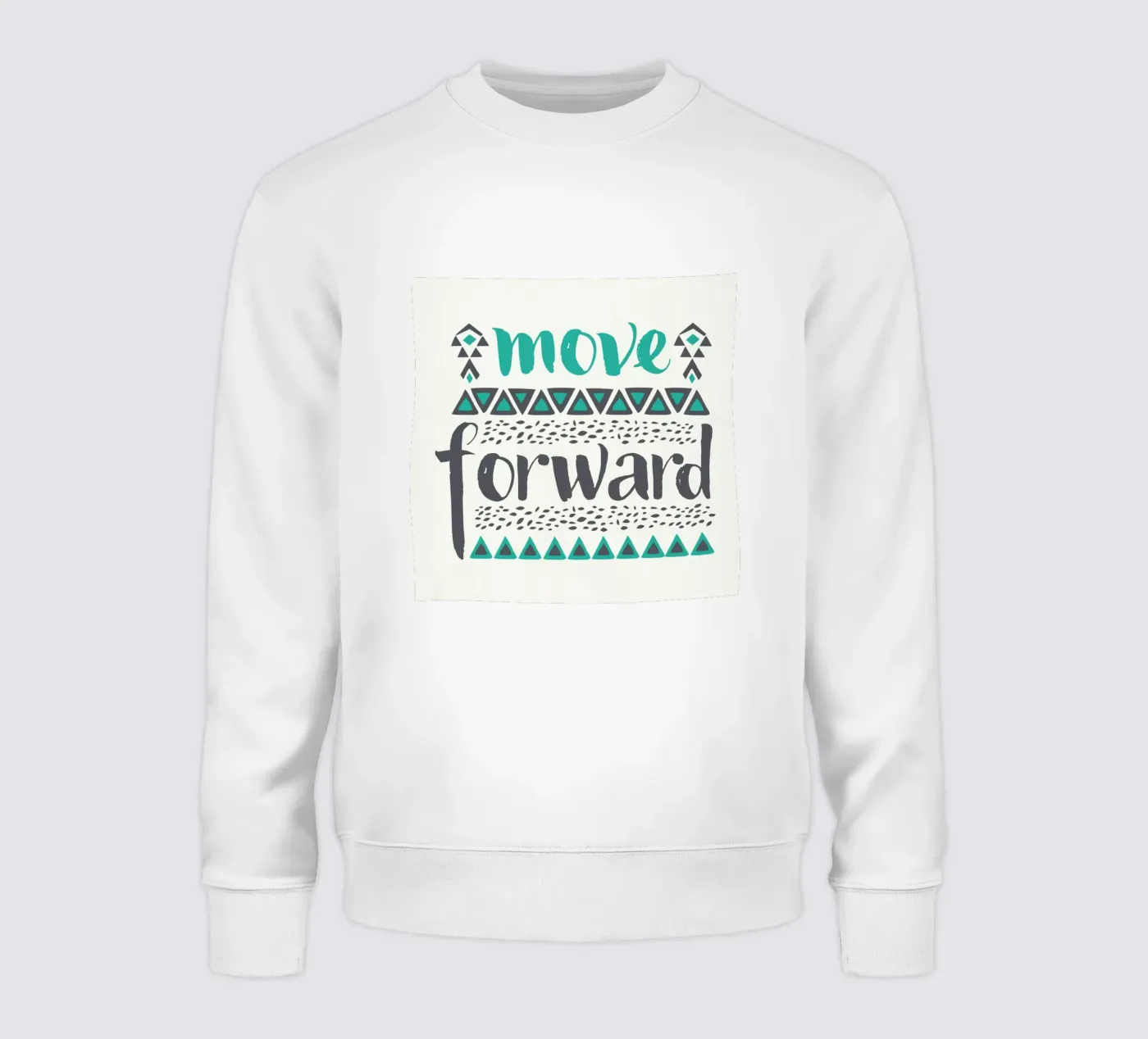 Move Forward felpa da Pom Graphic Design