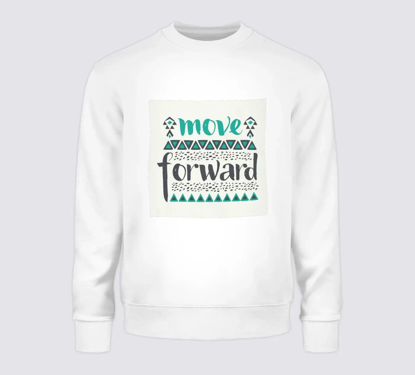 Move Forward felpa da Pom Graphic Design