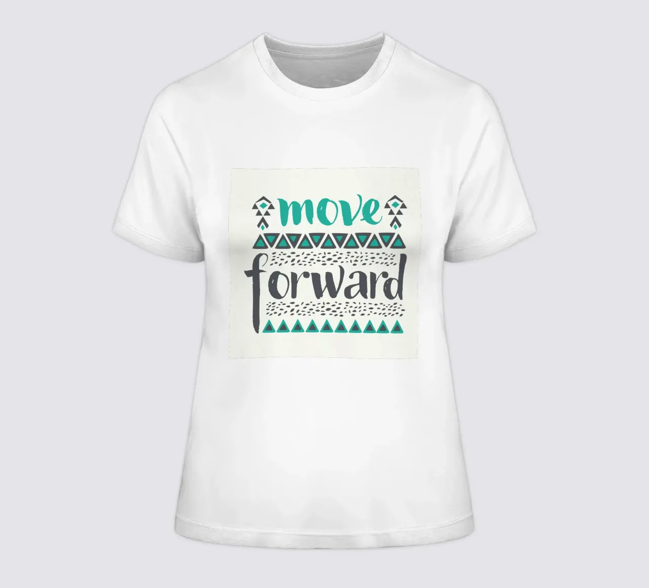 Move Forward t-shirt da donna da Pom Graphic Design