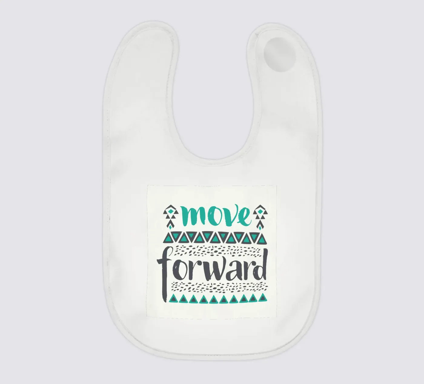Move Forward Babylätzchen von Pom Graphic Design