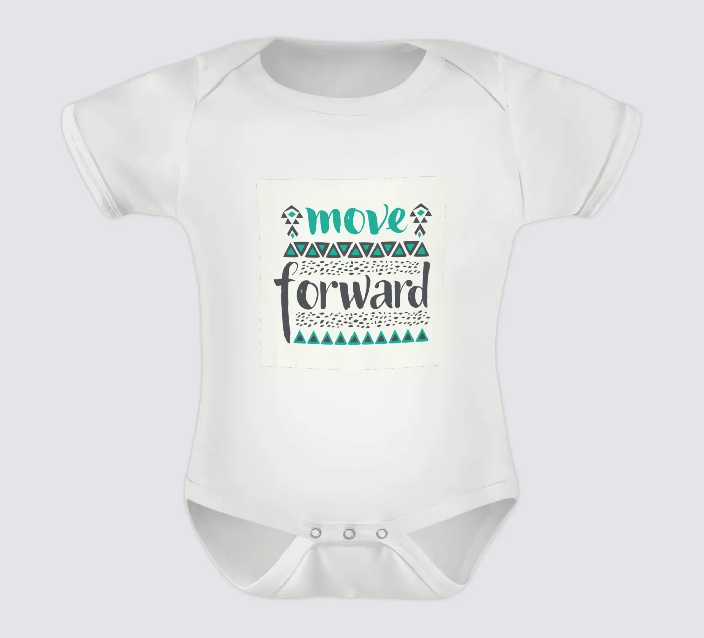 Move Forward body bébé de Pom Graphic Design