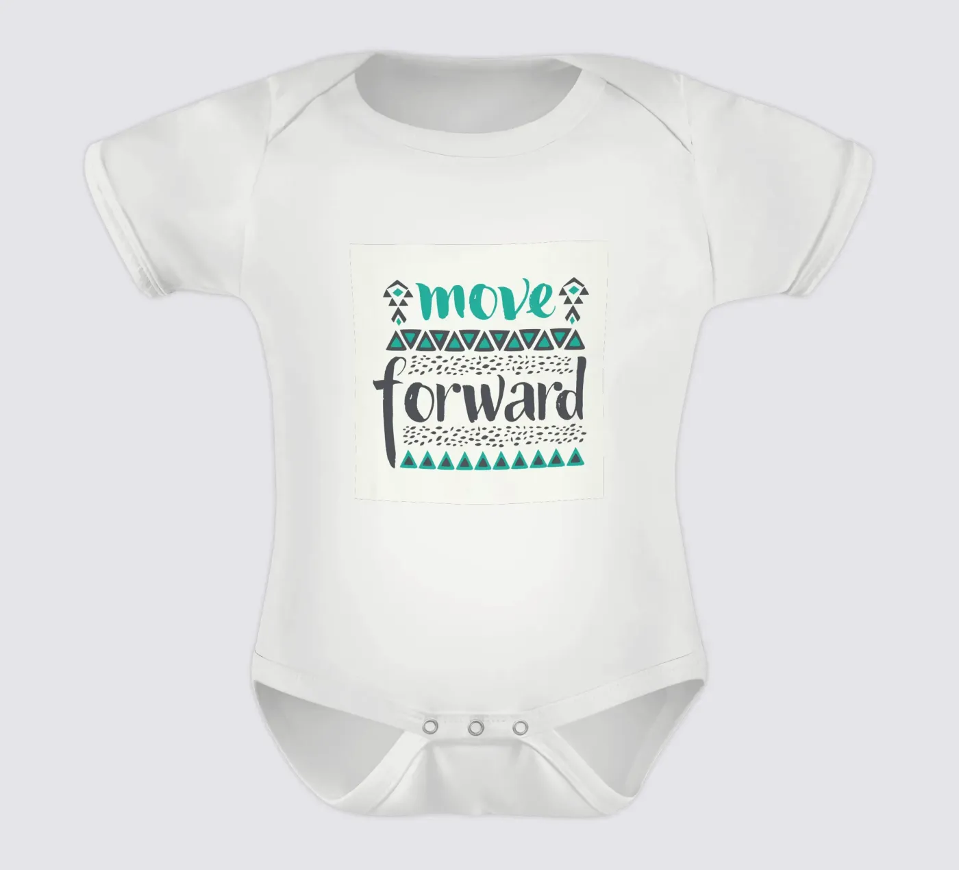 Move Forward body bébé de Pom Graphic Design