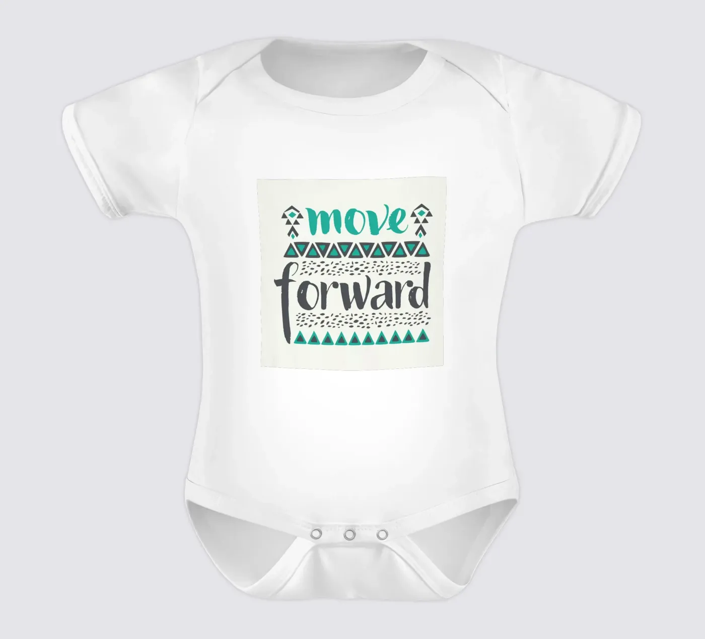Move Forward body bébé de Pom Graphic Design
