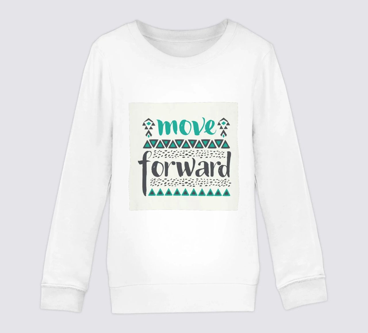 Move Forward felpa bambino da Pom Graphic Design