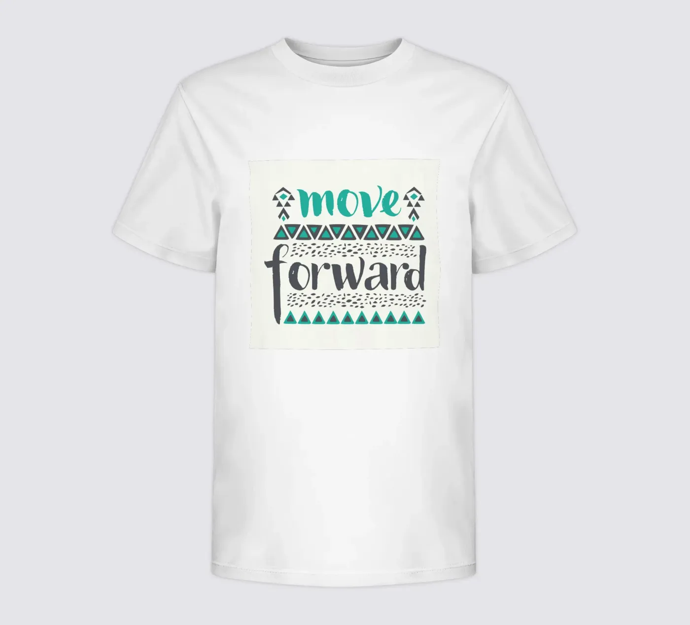 Move Forward t-shirt bambini da Pom Graphic Design