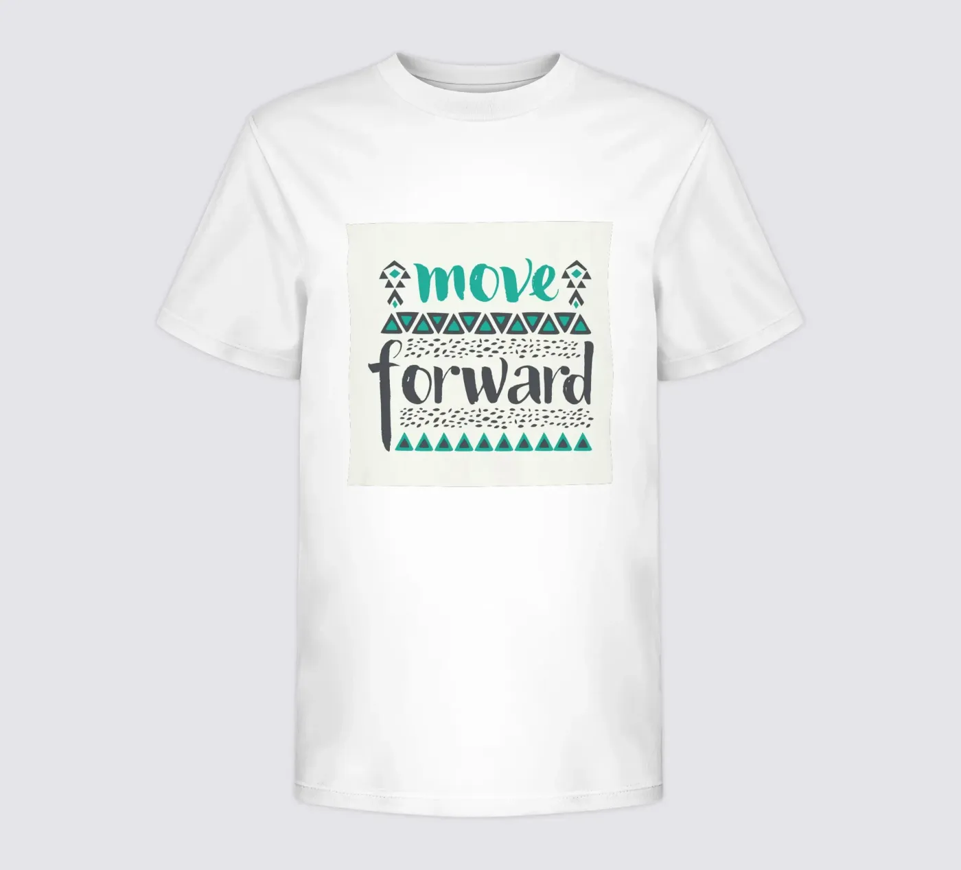 Move Forward t-shirt bambini da Pom Graphic Design