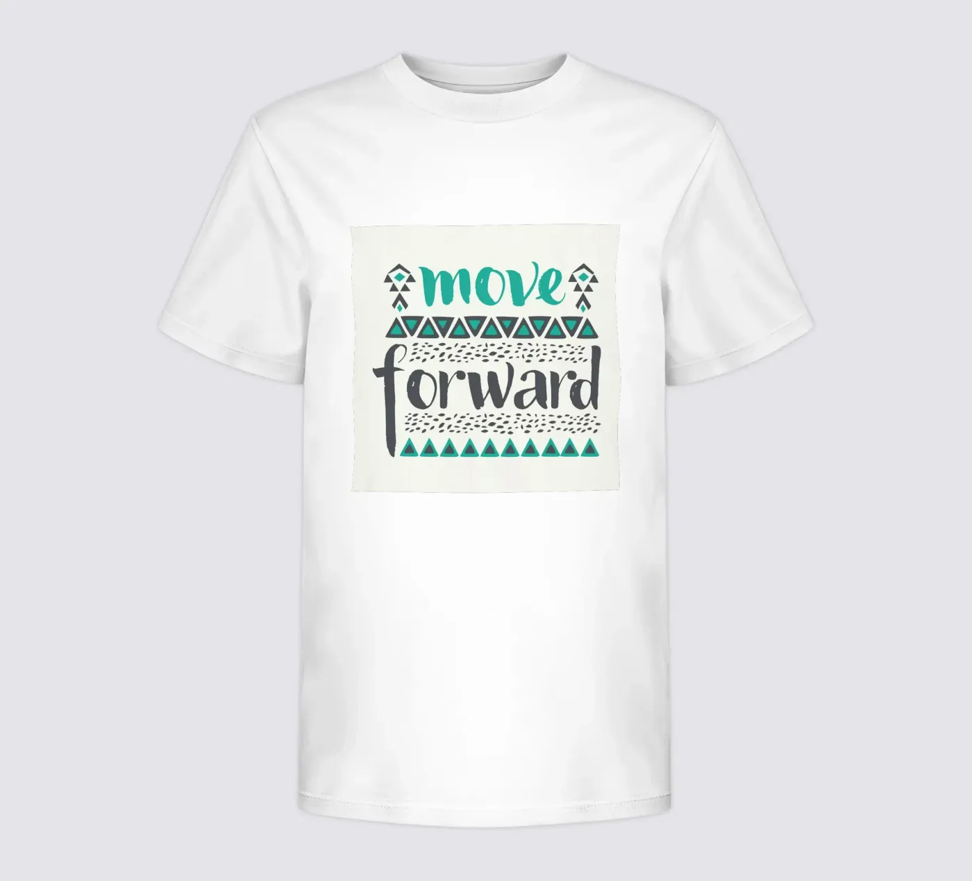 Move Forward t-shirt bambini da Pom Graphic Design