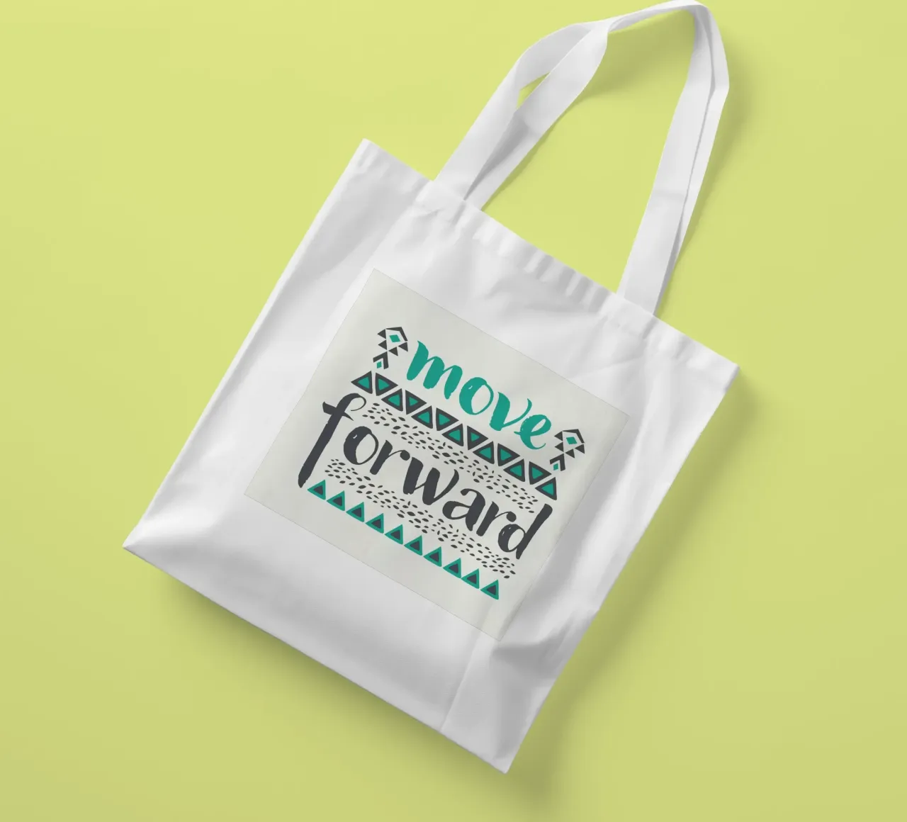 Move Forward tote bag de Pom Graphic Design