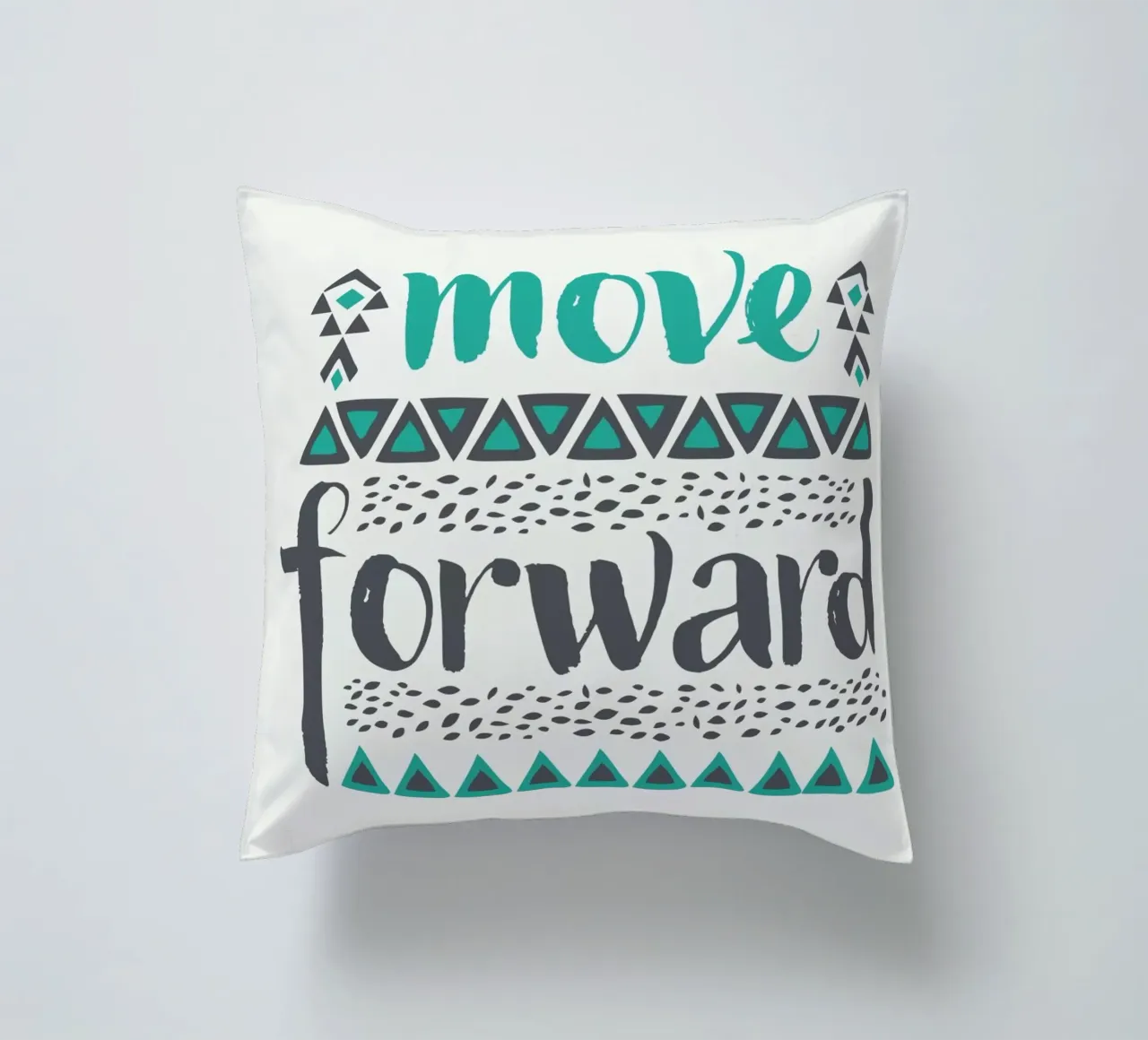 Move Forward cuscino da Pom Graphic Design