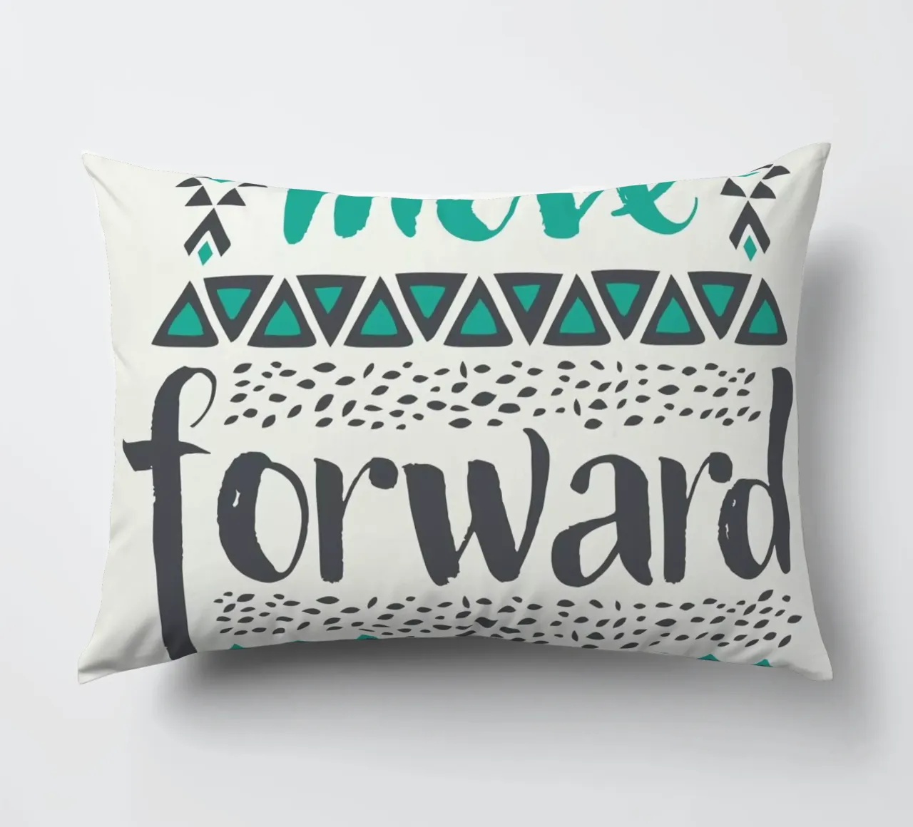 Move Forward Kissen von Pom Graphic Design