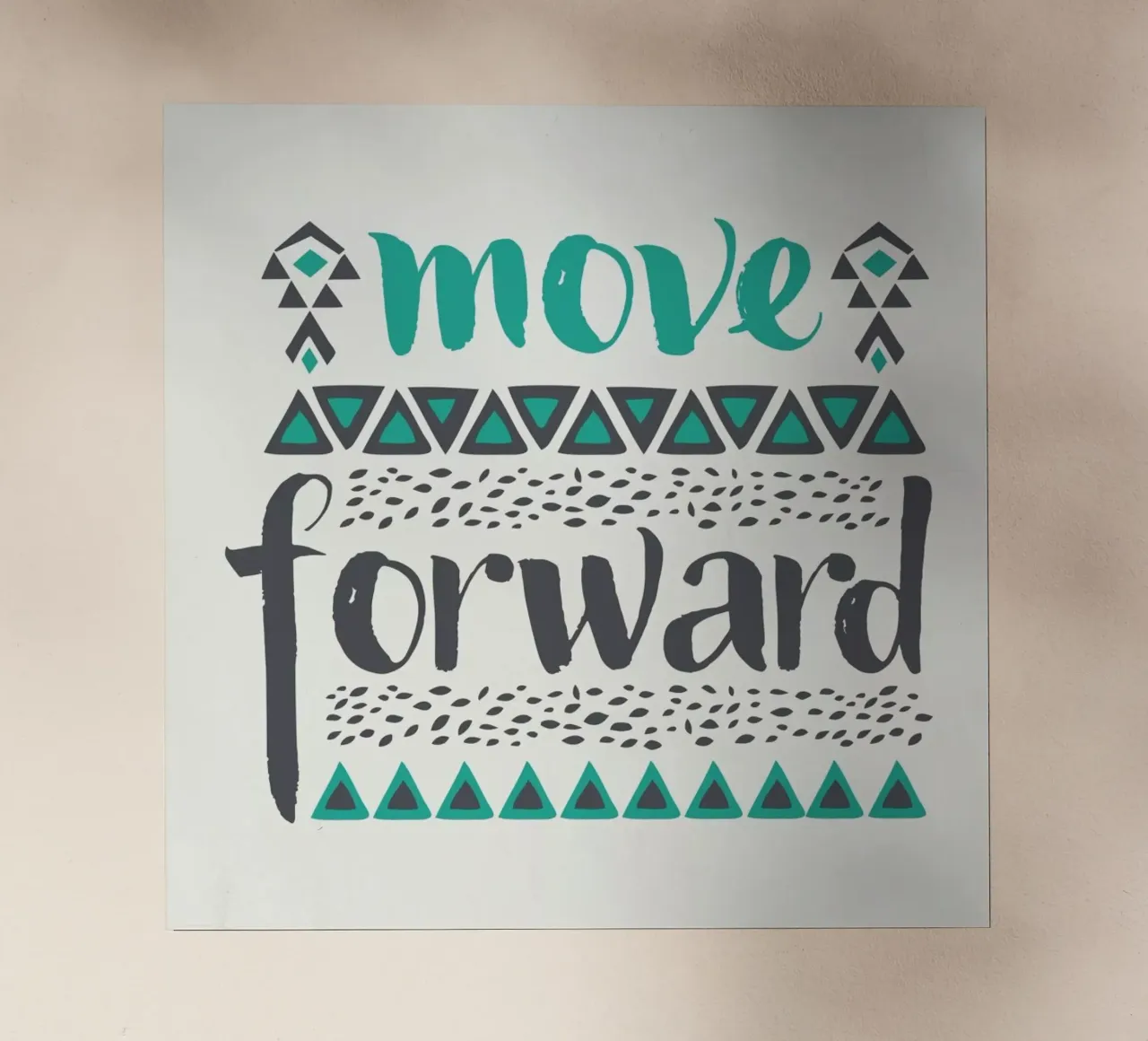 Move Forward pellicola backlit da Pom Graphic Design