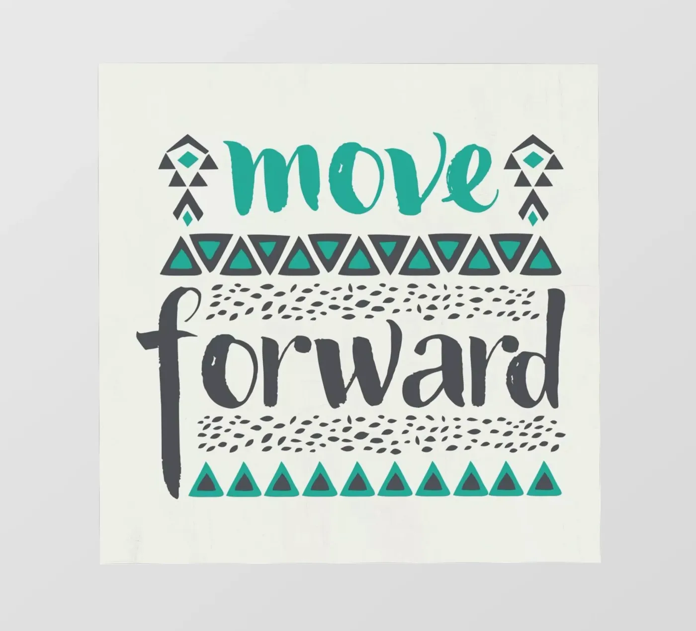 Move Forward backlit folie van Pom Graphic Design