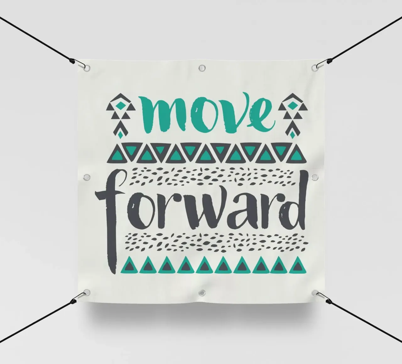 Move Forward telo in pvc da Pom Graphic Design