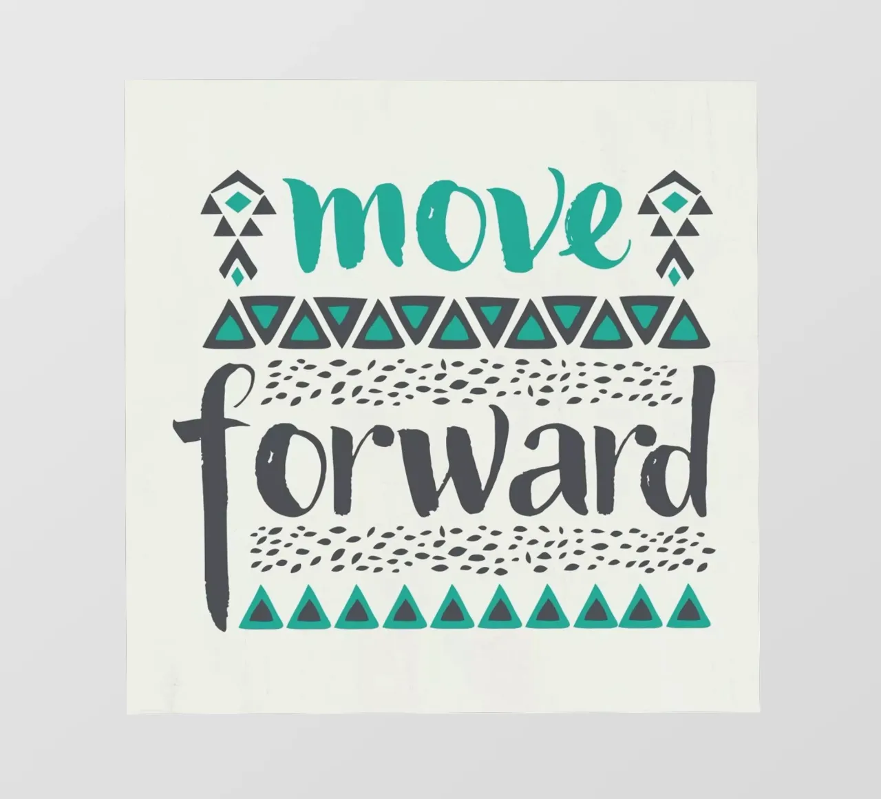 Move Forward pvc cover by Pom Graphic Design