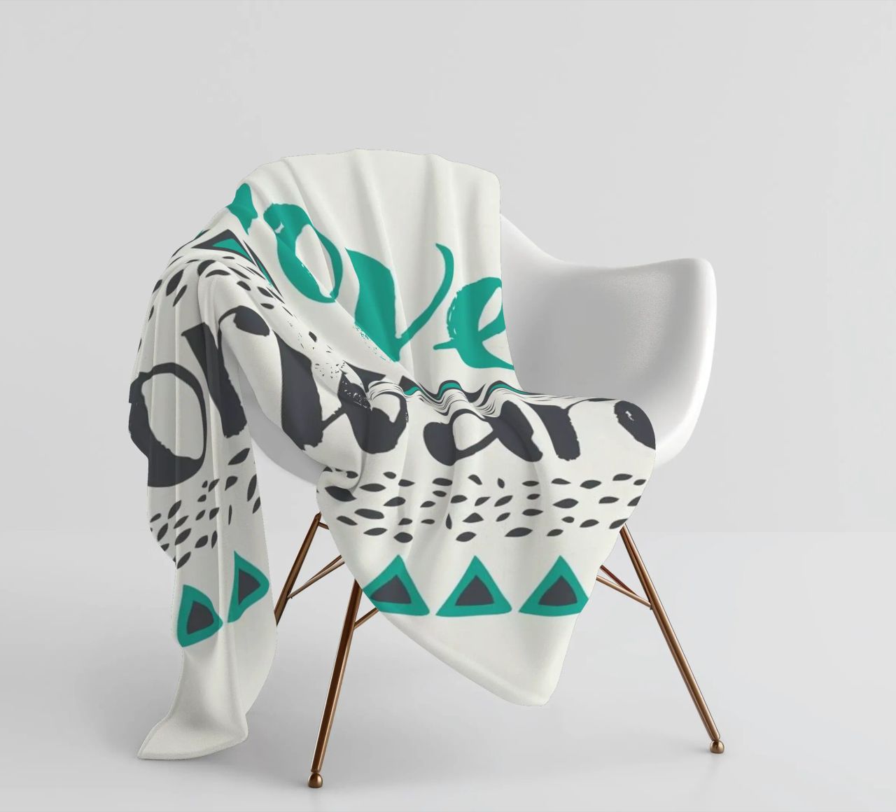 Move Forward coperta in pile da Pom Graphic Design
