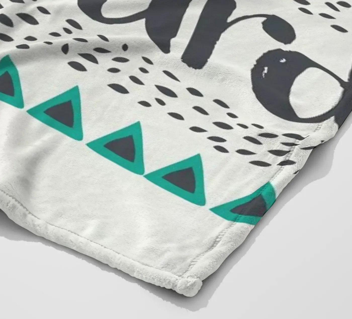 Move Forward fleecedeken van Pom Graphic Design