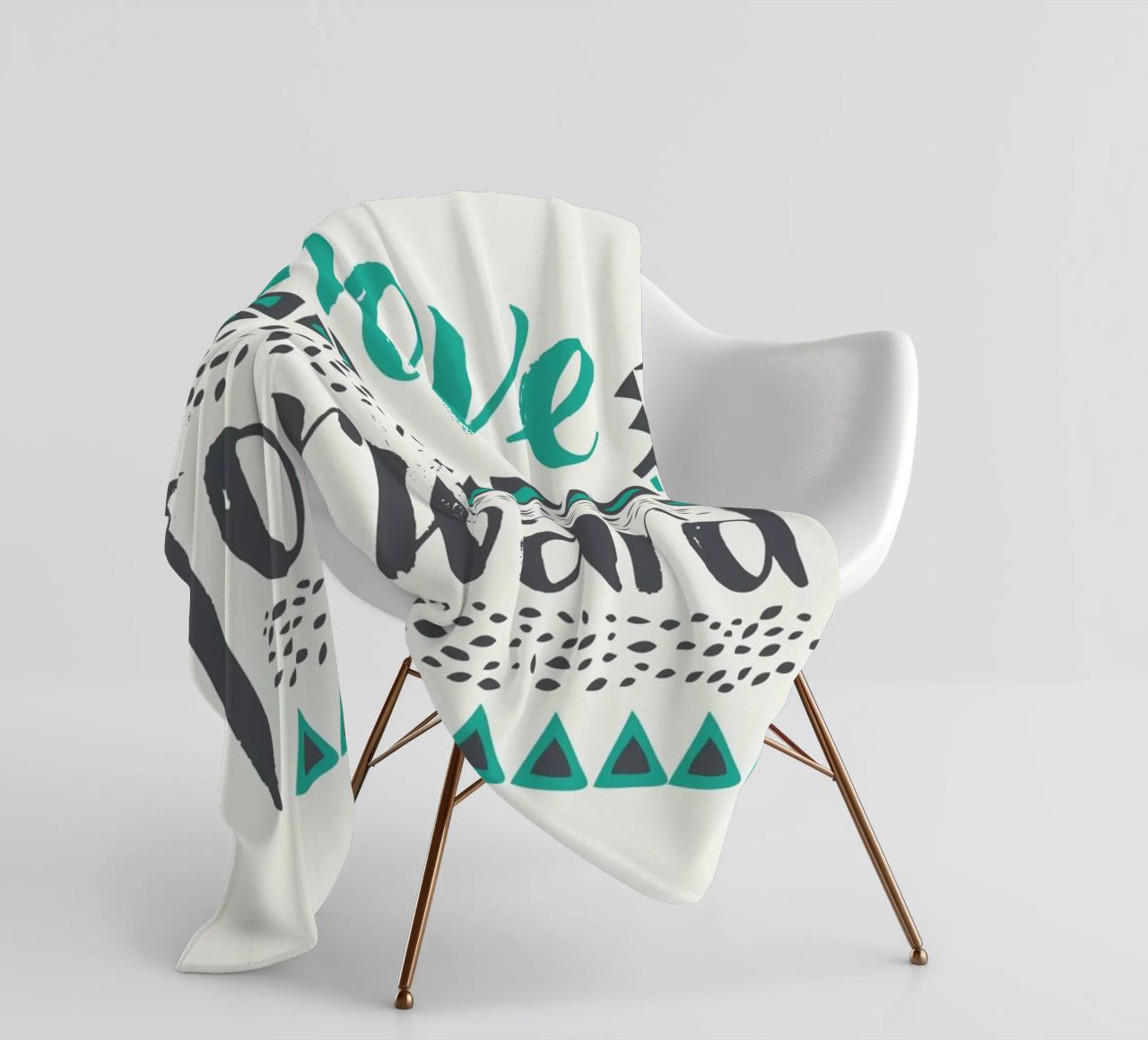Move Forward coperta in pile da Pom Graphic Design