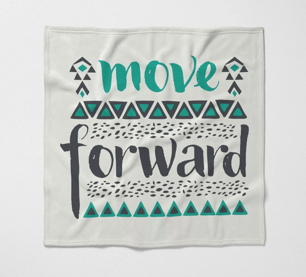 Move Forward coperta in pile da Pom Graphic Design