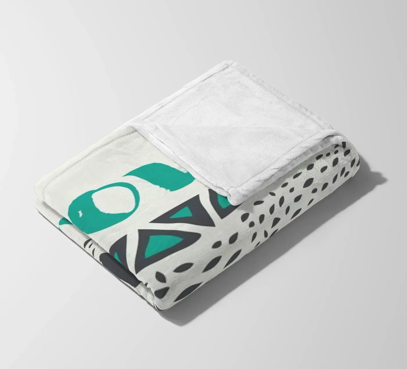 Move Forward fleecedeken van Pom Graphic Design