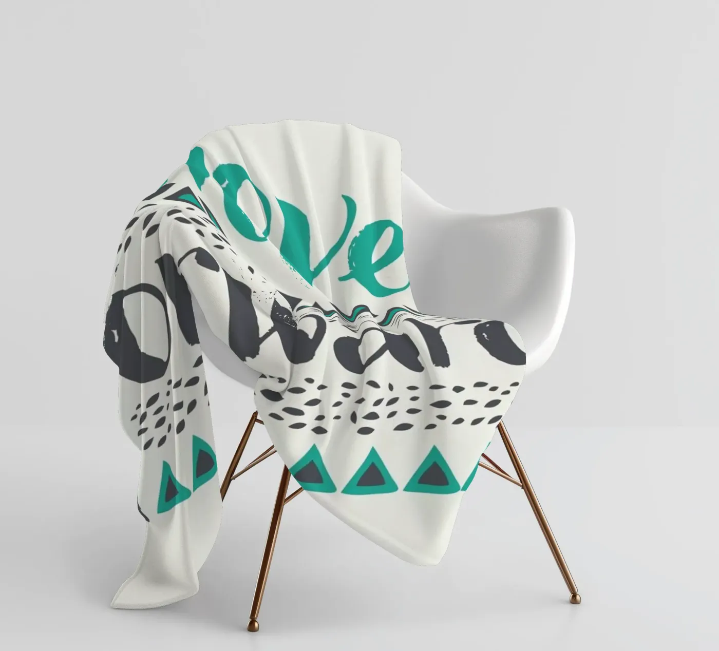 Move Forward Fleecedecke von Pom Graphic Design