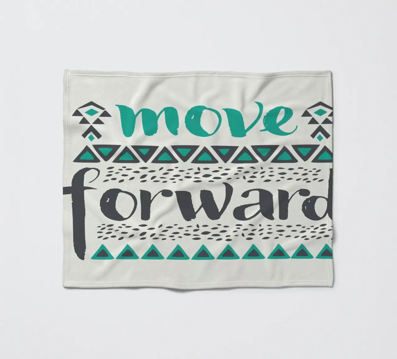 Move Forward coperta in pile da Pom Graphic Design