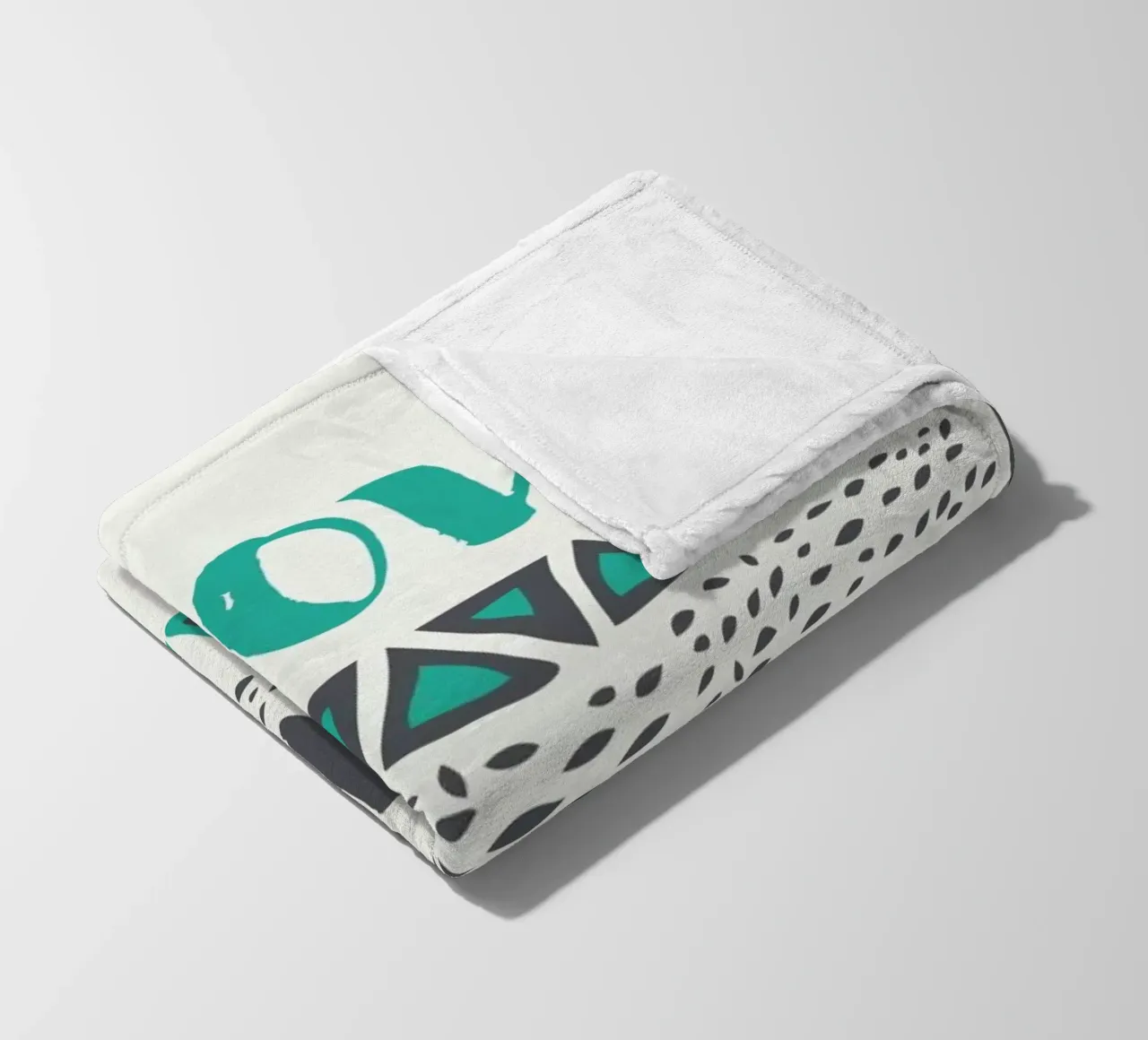Move Forward fleece blanket by Pom Graphic Design