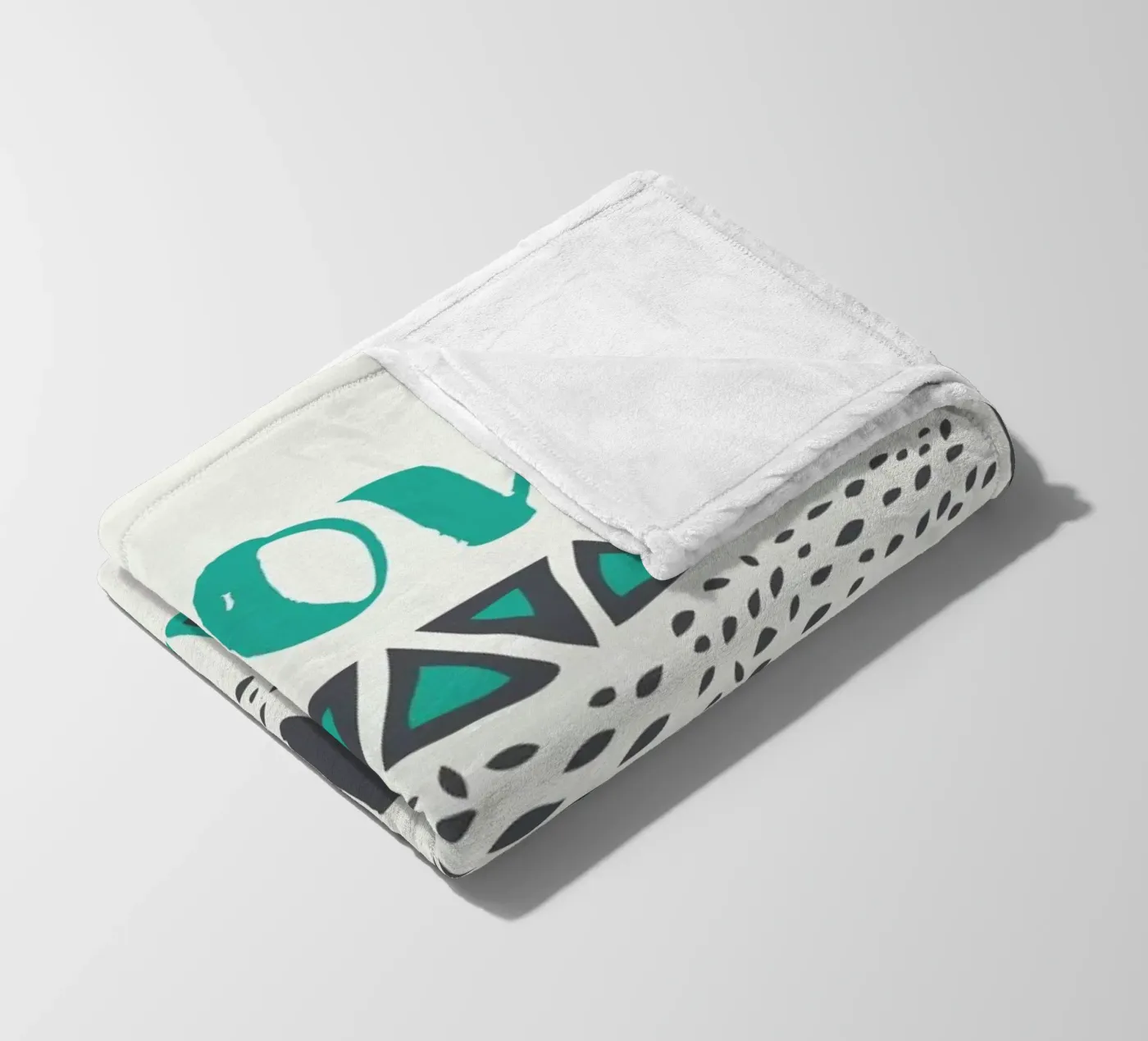 Move Forward fleecedeken van Pom Graphic Design